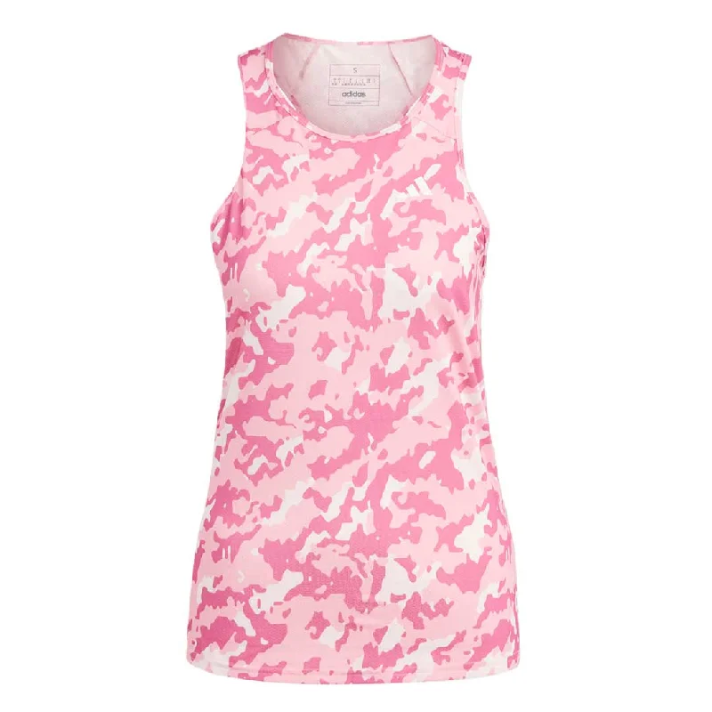 Affordable Trendy Clothes For Women adidas - Women's Own The Run AOP Tank (HR9976)