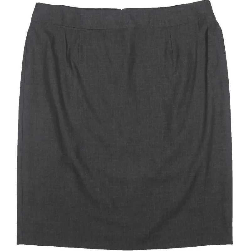 Women's Outfit Womens Knee-Length One Pocket Pencil Skirt