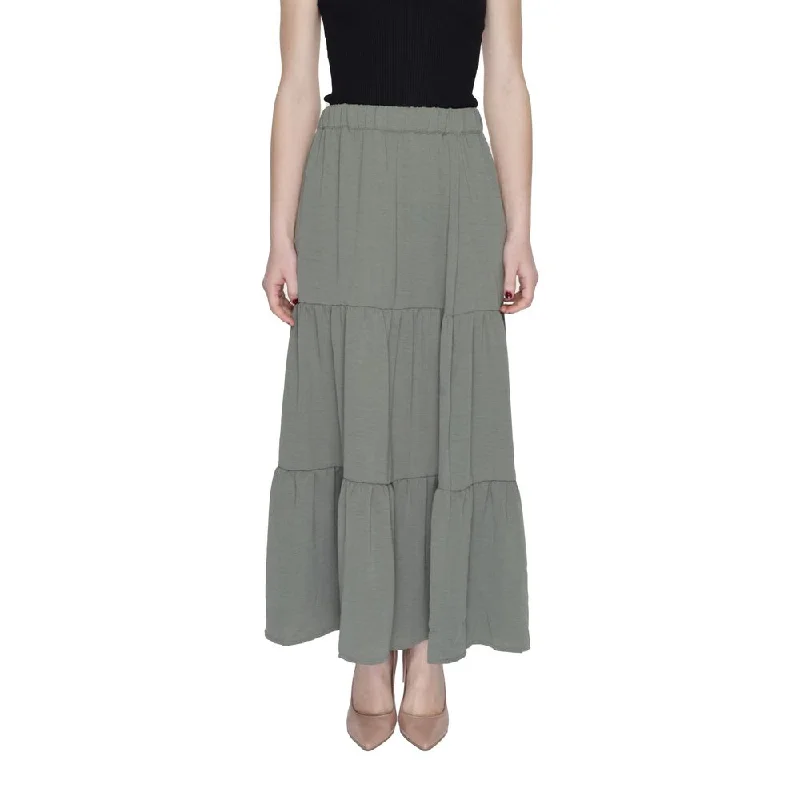 Women's Sporty Chic Clothes Jacqueline De Yong  Polyester Women's Skirt