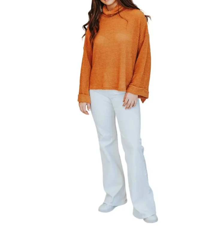 Women's Clothing Sale Online Worth A Date Sweater In Caramel