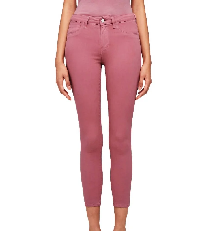 Plus Size Women Wear Margot High Rise Skinny Jeans In Wildrose