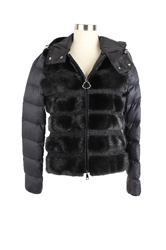 Women's Clothing Online Sale Riga Mink Front Down Jacket