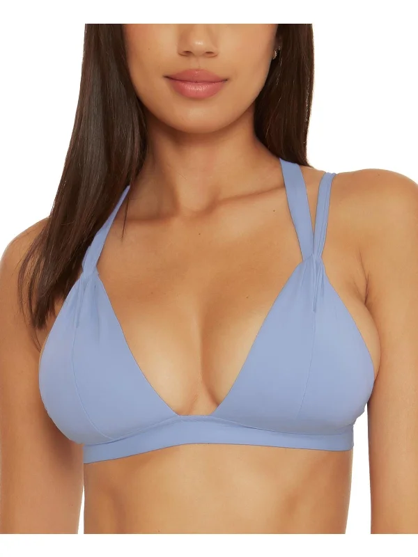 Women's Clothing Brands Womens Strappy V-Neck Bikini Swim top