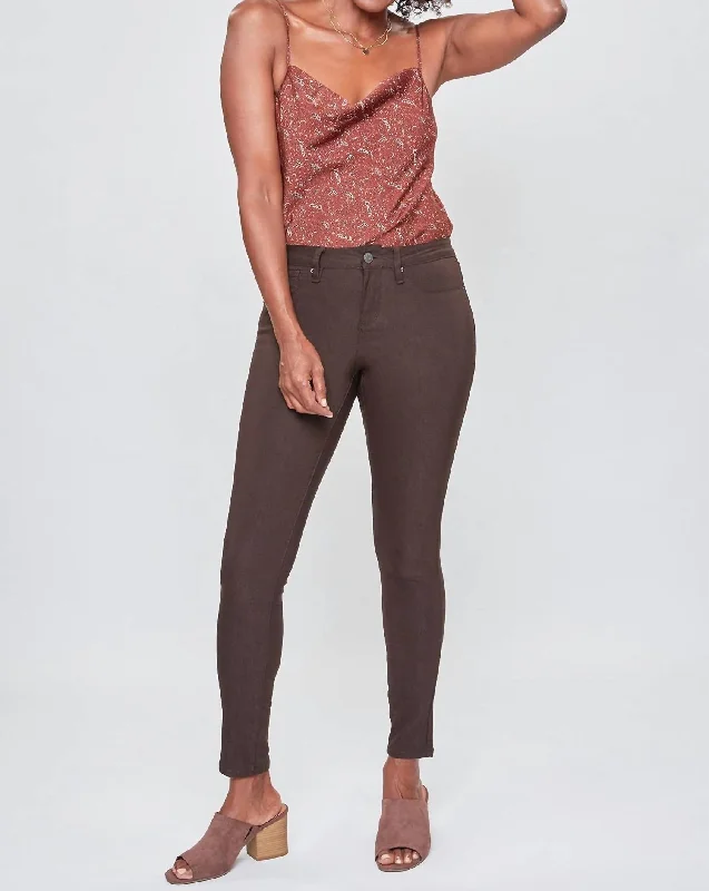 Online Boutiques Affordable Hyperstretch Skinny Jean In Clove