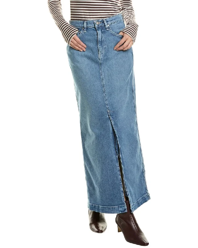 Women's Clothing Apparel Sets HUDSON Jeans Reconstructed Maxi Skirt